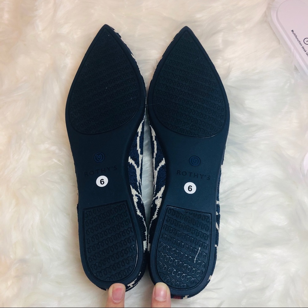 ROTHY’S BNIB Indigo Giraffe Point - Picture 5 of 14